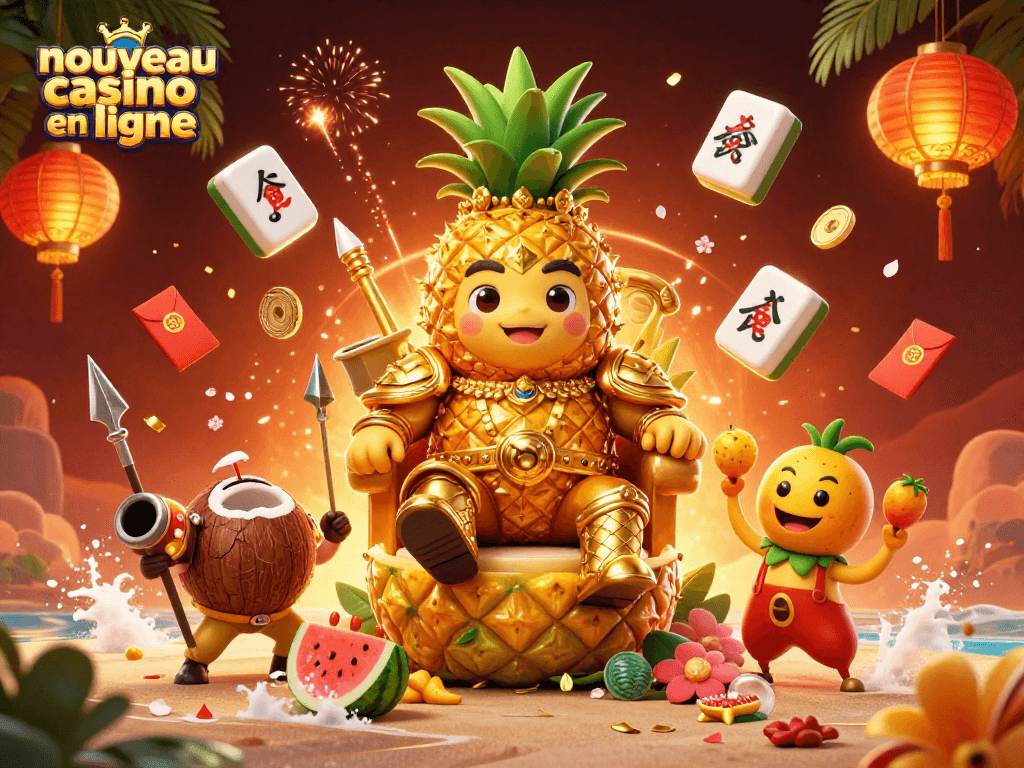 Découvrez le nouveau casino en ligne avec des personnages amusants, des éléments de jeux et une scène dynamique.