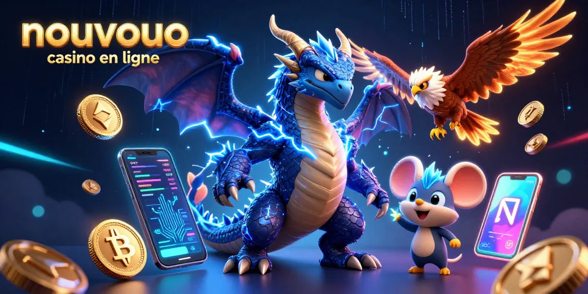 Jouez dans un nouveau casino en ligne avec des personnages fantastiques et des éléments de crypto-monnaie.