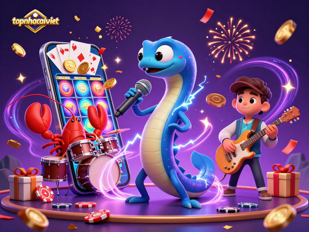 Experience the thrilling undersea entertainment at topnhacaiviet's casino with colorful games and dynamic performances.
