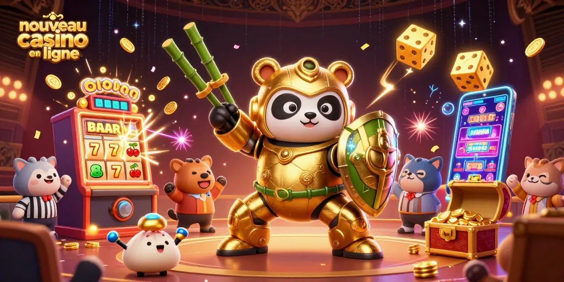 Découvrez un véritable nouveau casino en ligne avec une explosion de jackpots et des personnages 3D amusants.