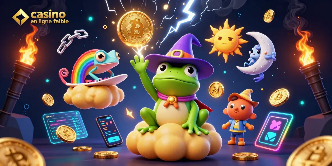 Découvrez des jeux captivants sur un casino en ligne fiable avec notre illustration dynamique remplie d'action.