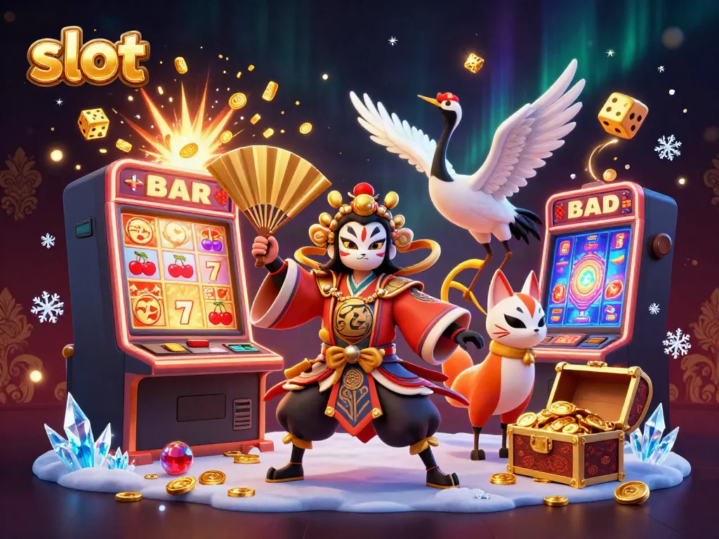 Mainkan slot jackpot terbesar di dunia dengan karakter kabuki menarik dan mesin slot yang luar biasa.