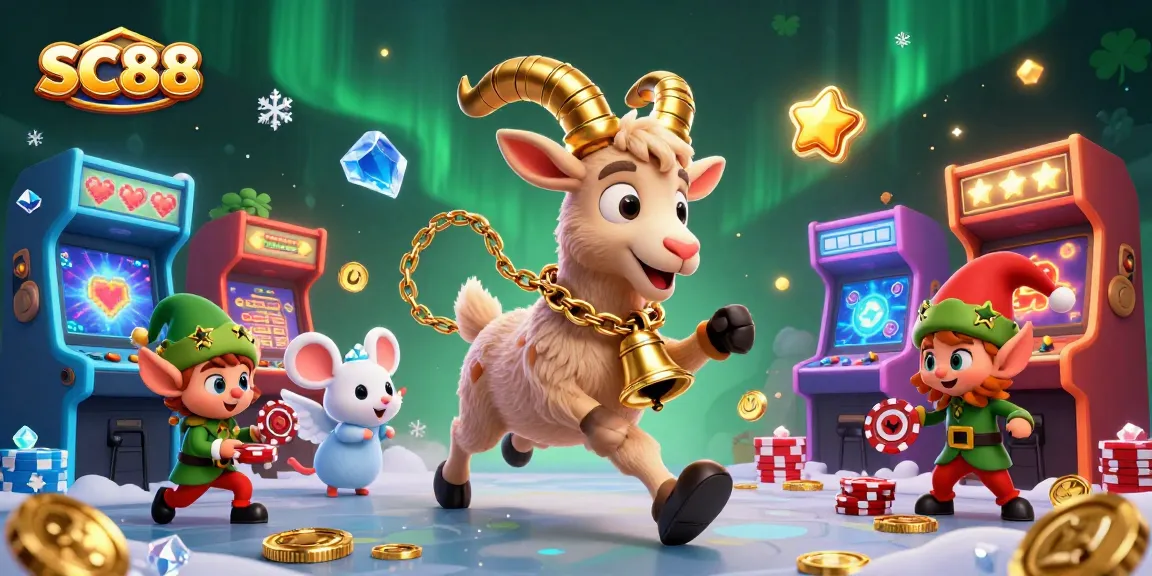 Join the fun at SC88's holiday-horror casino where Krampus meets angel mice and gremlins steal winnings!