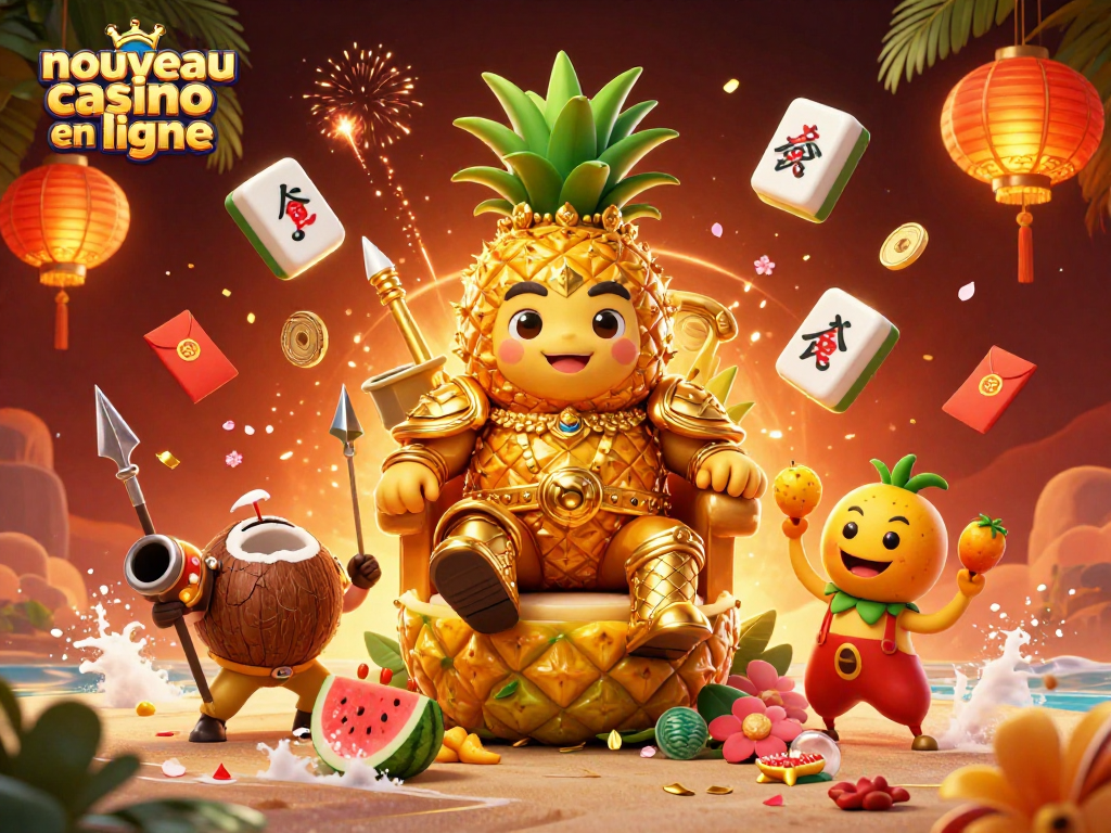 Découvrez le nouveau casino en ligne avec des personnages amusants, des éléments de jeux et une scène dynamique.