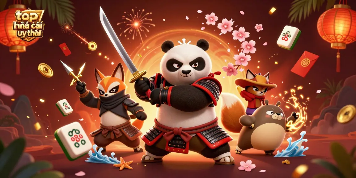 Discover top nhà cái uy tín through an engaging 3D gambling scene featuring exciting casino elements.