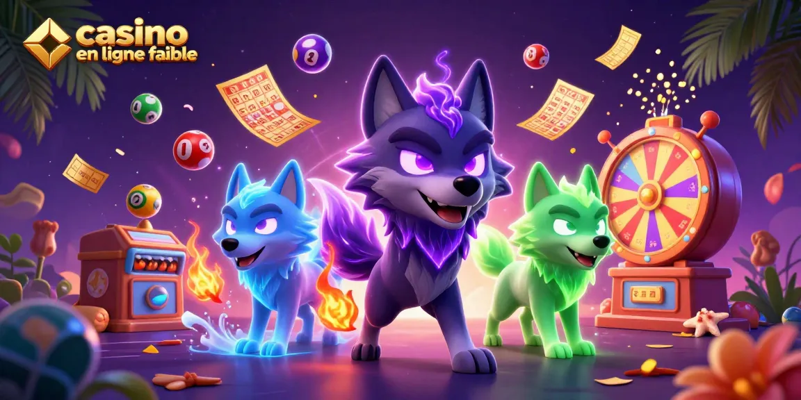 Découvrez les jeux passionnants du casino en ligne fiable avec des personnages de loup dans un cadre dynamique.