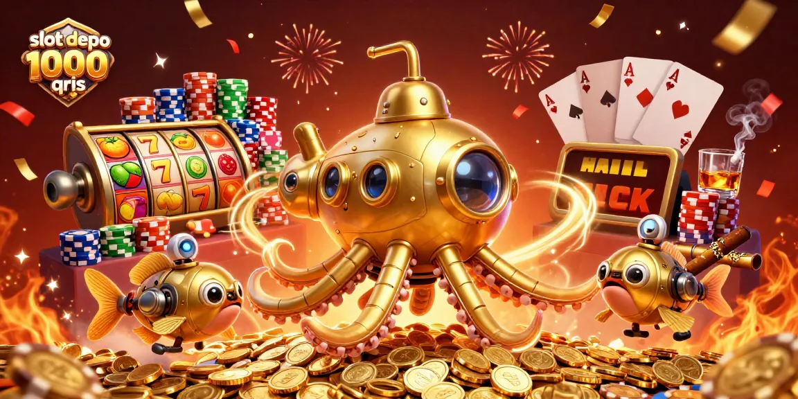 Putar slot depo 1000 qris dengan kreasi jackpot yang penuh warna dan menarik.