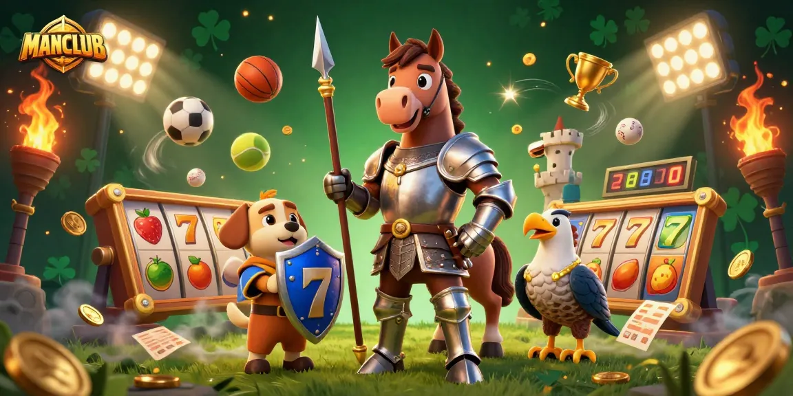 Engage in thrilling gameplay at MANCLUB with vibrant casino themes and dynamic characters.