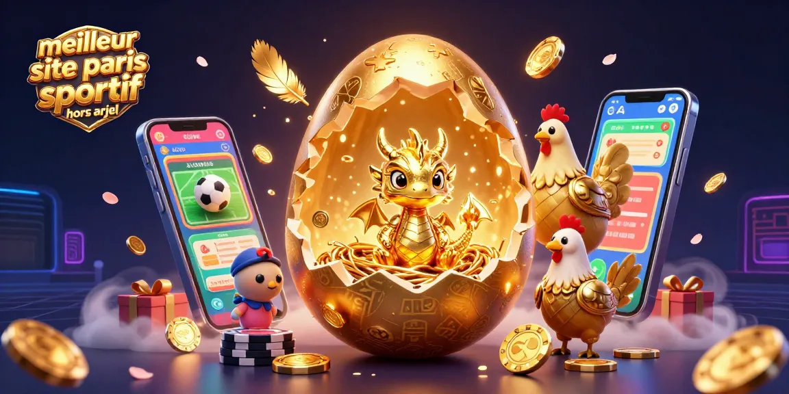 Placez vos paris gagnants sur le meilleur site paris sportif hors arjel avec cette illustration vivante.