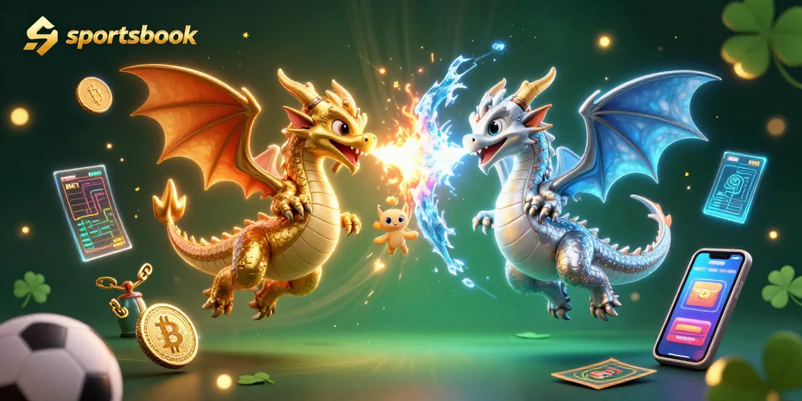 Experience the thrilling sportsbook scene with dynamic sports balls and winning elements.