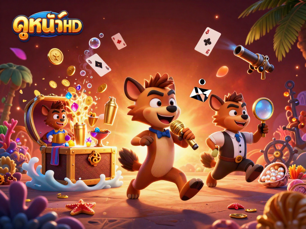 เวลาเล่น ดูหนังHD ที่คาสิโนเต็มไปด้วยความสนุกจากการแสดงตลกและการเล่นเกม