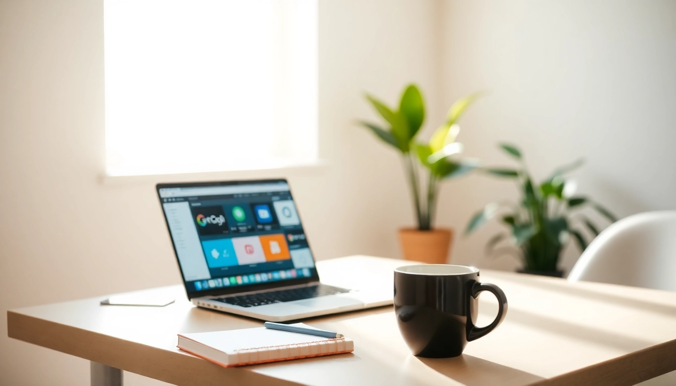 Finding a suitable Motion app alternative while engaging with digital tools in a serene workspace.