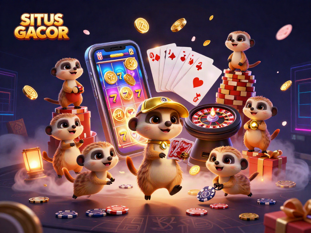 SITUS GACOR casino meerkats transform gaming with vibrant slots, cards, and gold!