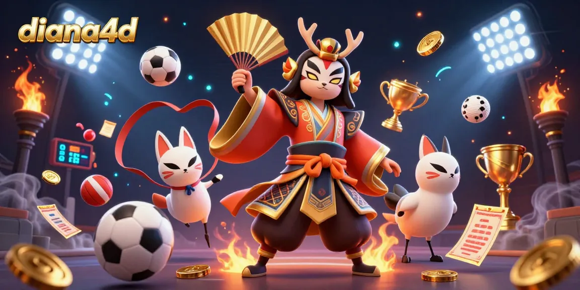 Engage in thrilling gameplay with diana4d, featuring vibrant characters and dynamic sports elements.