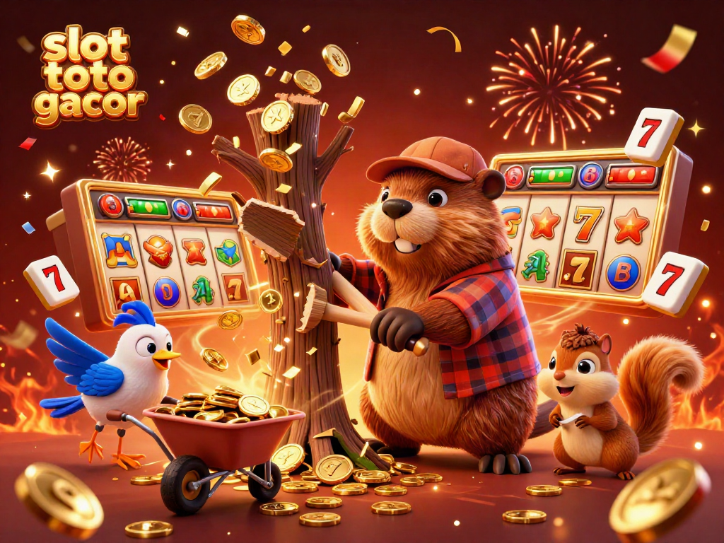 Experience spinning excitement and win with slot toto gacor in a vibrant casino celebration.