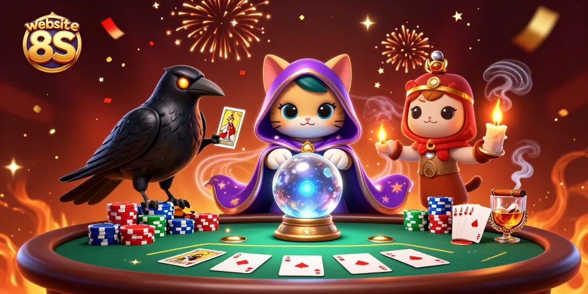 Experience thrilling action with website 8S through captivating gaming elements and vibrant casino visuals.