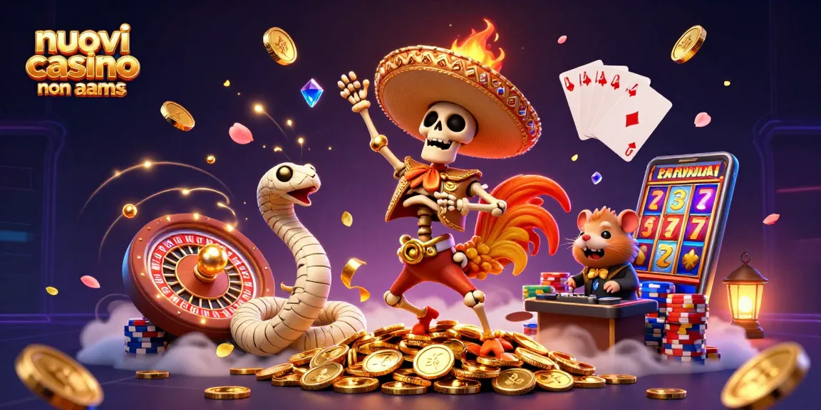 Nuovi casino non AAMS con un variopinto spettacolo di giochi e vincite d'oro.