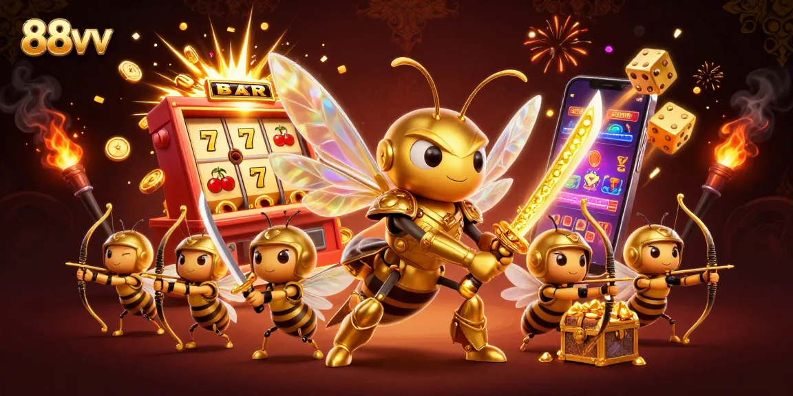 Experience thrilling jackpots at 88vv with stunning slot machines bursting with coins and bright visuals.