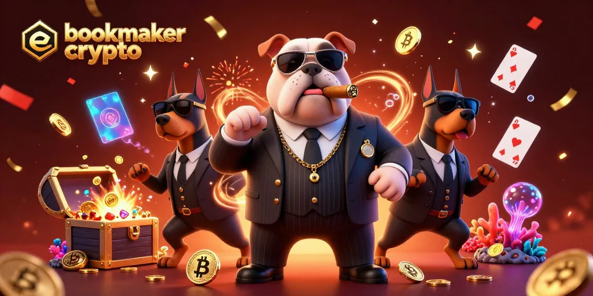 Placer des paris chez un bookmaker crypto avec des personnages captivants et des éléments de jeu animés.