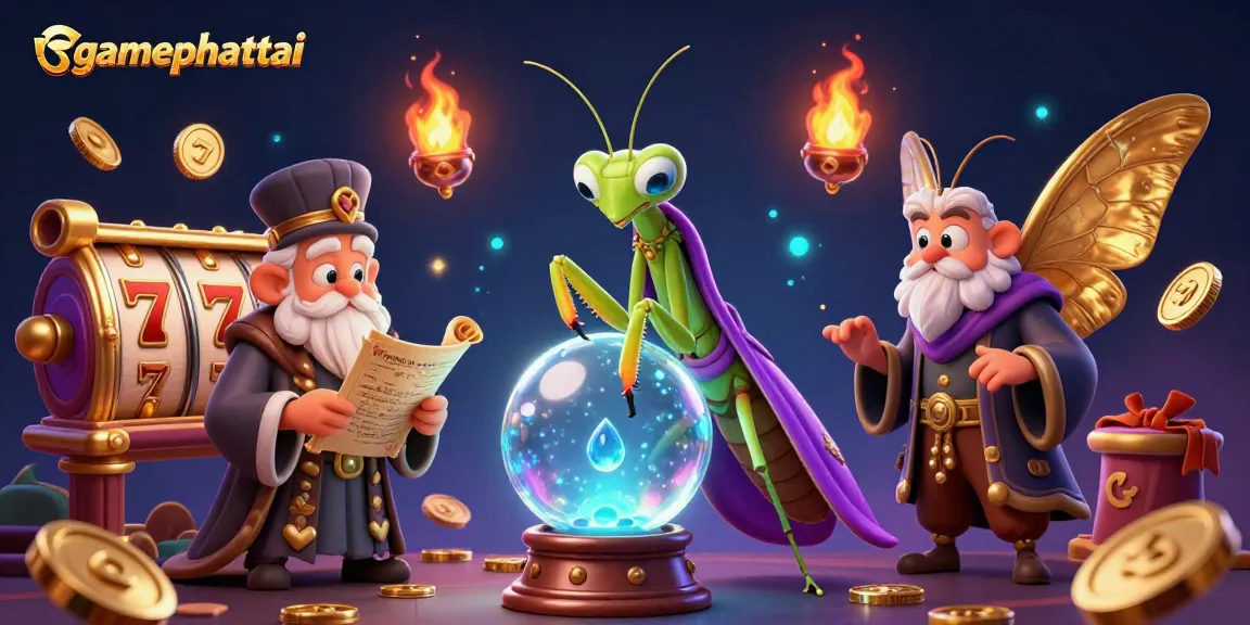Experience the thrill and magic of gamephattai in this dazzling casino scene with colorful slot reels.