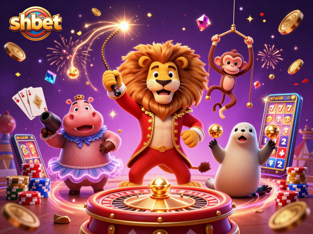 Experience thrilling moments with shbet’s vibrant 3D casino characters in an engaging digital illustration