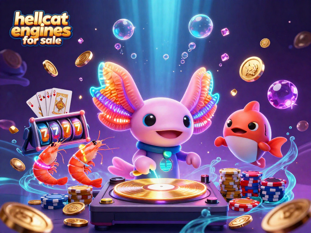 Engage in the thrill of hellcat engines for sale while enjoying vibrant underwater casino action.