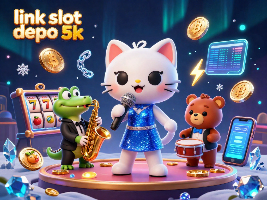 Spin and win with link slot depo 5k as vibrant characters bring excitement to the casino stage.